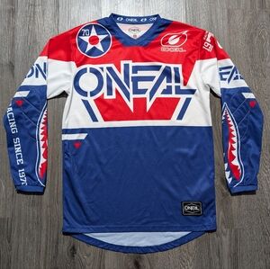 O'Neal Mens Motocross Element Warhawk MX/Offroad Jersey